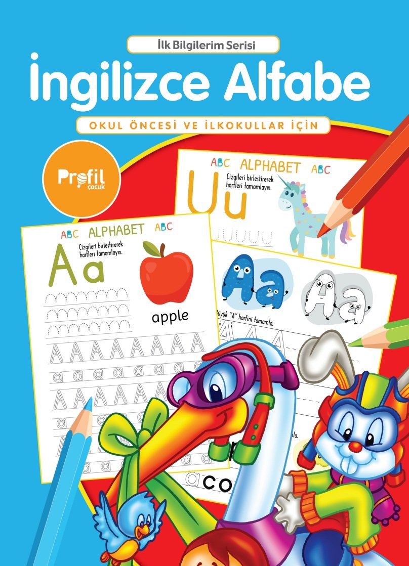 İlk Bilgilerim İngilizce Alfabe