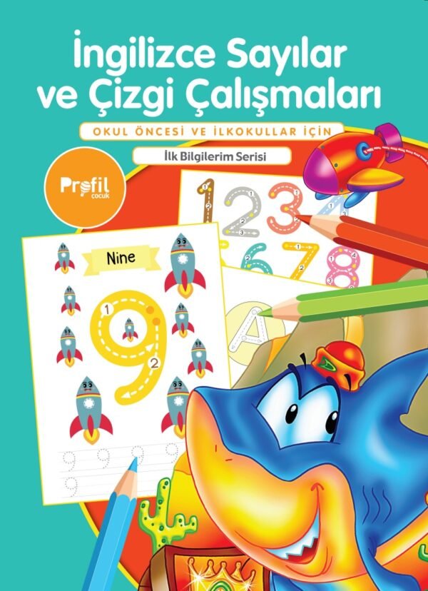 İlk Bilgilerim İngilizce Sayılar ve Çizgi Çalışmaları
